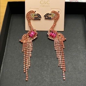 C&C California Flamingo earrings